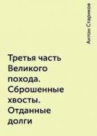 Читать онлайн книгу Третья часть Великого похода. Сброшенные хвосты. Отданные долги (СИ) автор Стариков Антон Книга Третья часть Великого похода. Сброшенные хвосты. Отданные долги (СИ)